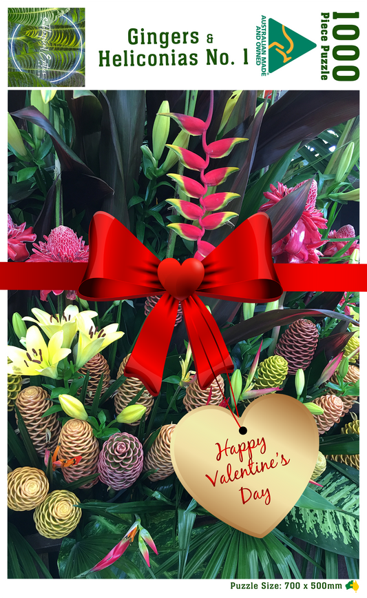Jigsaw - Gingers & Heliconias - No.1 Valentine's Special